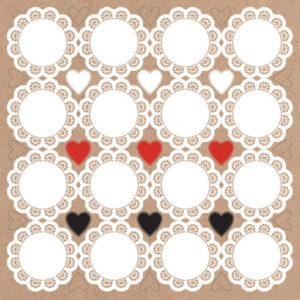Kaisercraft Mix&match12x12sticker-doilies