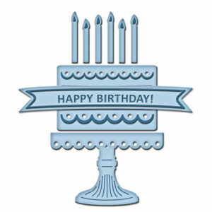 Spellbinders Birthday Cake
