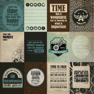 Kaisercraft Time Machine 12x12 Scrapbook