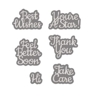 Very Best Wishes - Sweet Dixie Cutting Die