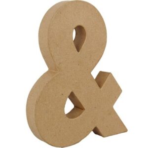 Ampersand Symbol 8.25" - Pack Of 3