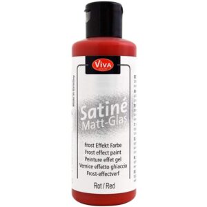 Viva Decor Frosted Glass 82 Ml - Red