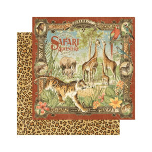 Graphic 45 Safari Adventure Packs Of 10 Sheets