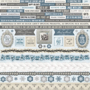 Kaisercraft Frosted Sticker Sheet