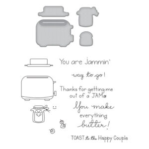 Spellbinders Toast With Jam 'n Bread