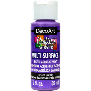 DecoArt Bright Purple Crafters Multi-surface 2-oz.