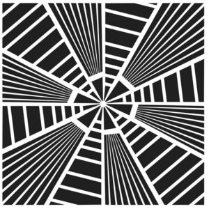 The Crafters Workshop 12x12 Stencil Stripes Explosi