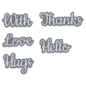 Sue Dix Large Words Sweet Dixie Cutting Die