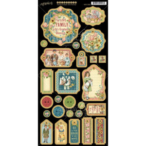 Graphic 45 Penny's Chipboard