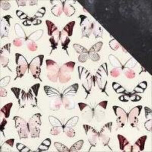 Kaisercraft Ma Cherie Butterflies 12x12 Scrapbook Paper