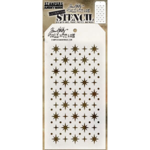 Art Gone Wild Starry, Layered Stencil