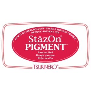 Tsukineko Stazon Pigment Pad Passion Red