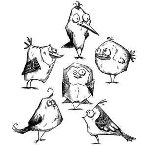 Art Gone Wild Bird Crazy