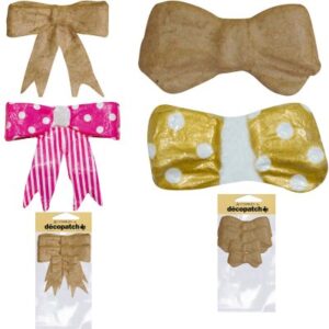Assorted Bows Pack Of 4
