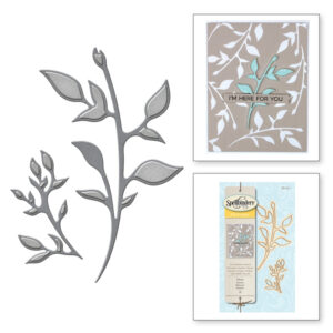 Spellbinders Die D-lites Plants Etched Dies