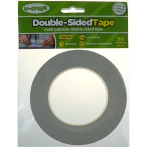Fantastak U-craft Double Sided Tape 3mm X 50m
