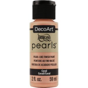 DecoArt Coral Americana Pearls - 2oz.