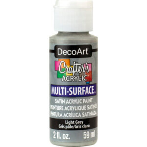 DecoArt Light Grey Crafters Multi-surface 2-oz.