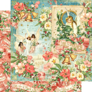 Graphic 45 Joy To The World 12x12 Paper Packs Of 5 Sheets