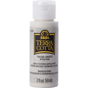 Cool Concrete Folkart Terra Cotta Textured Paint - 2 Oz
