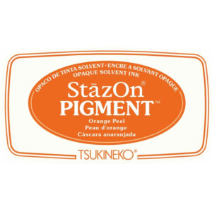 Tsukineko Stazon Pigment Pad Orange Peel