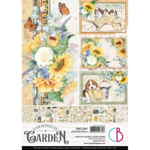 Ciao Bella Farmhouse Garden Creative Pad A4