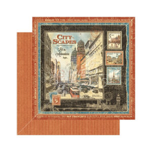 Graphic 45 Cityscapes Packs Of 10 Sheets