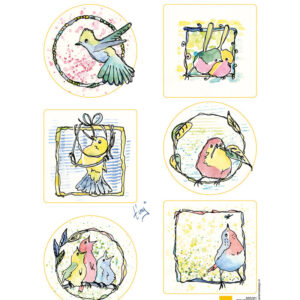 Marianne Design Colourful Birds Packs Of 10's