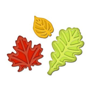 Spellbinders Fall Leaves