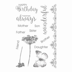 Couture Creations Stamp Set-happiness(14pc)