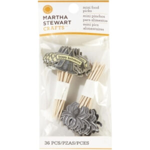 Martha Stewart Crafts Elegant Witch Mini Food Picks