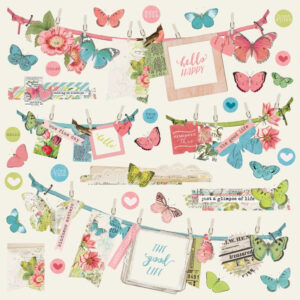 Simple Stories Banner Sticker