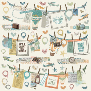 Simple Stories Banners Sticker