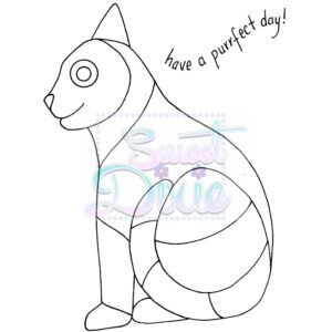 Photocentric Lindsay Mason Zendoodle Cat A6