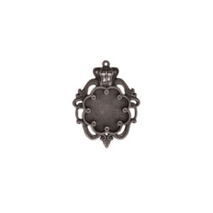 Spellbinders Crown Bezel-small-silver