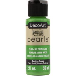 DecoArt Festive Green Americana Pearls - 2o