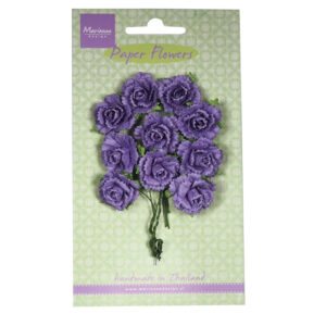 Marianne Design Carnations - Dark Lavender Flower Embellishments