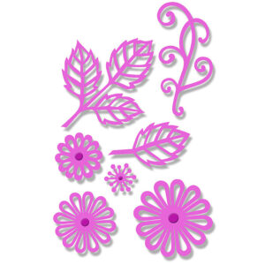 Sue Dix Daisy Set Sweet Dixie Cutting Die