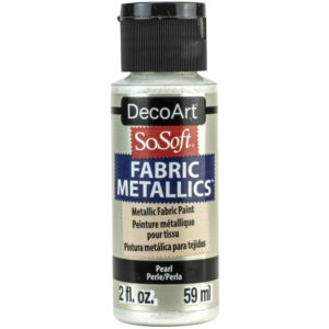 DecoArt Pearl 2oz Fabric Metallics Paint