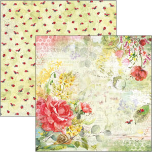 Ciao Bella 12"x12" Sheets X12 Roses