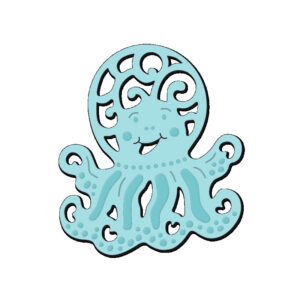 Sue Dix Playful Octopus Sweet Dixie Cutting Die