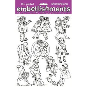 White Nice Little Girl's