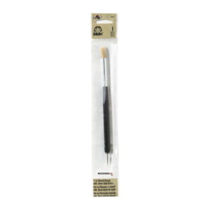 Folkart Stencil Brush And Stylus 1/4"