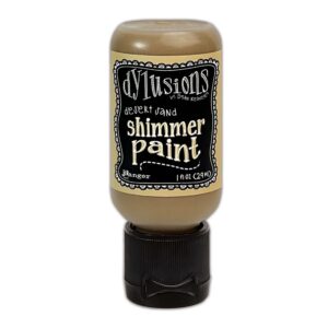 Ranger Dylusions Shimmer Paint 1oz. Desert Sand