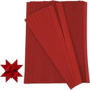 Creativ Paper Star Strips 1.5x6.5cm 500 Red