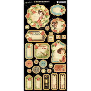 Graphic 45 Journaling Chipboard Off To The Races