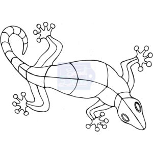 Photocentric Lindsay Mason Zendoodle - Gecko