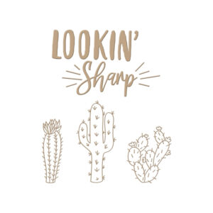 Spellbinders Lookin' Sharp Glimmer Plate