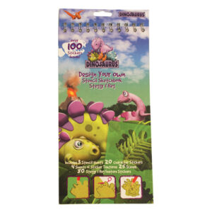 Trimcraft Dinosaurus Stencil Kit-steggy