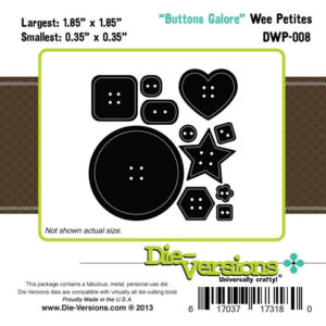 Die-Versions Wee Petites - Buttons